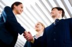 Business handshake